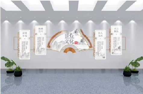 腾冲企业文化墙设计的核心要素。