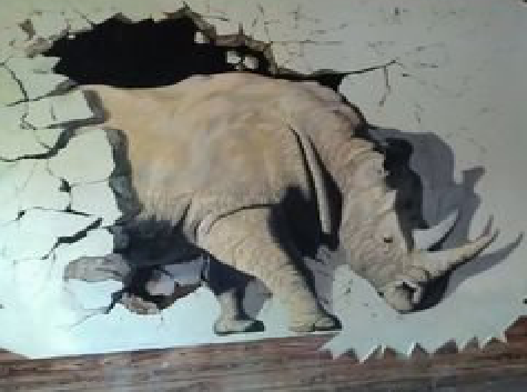 腾冲在墙绘中，如何绘制3D效果？