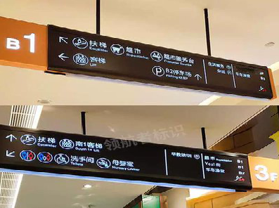 腾冲如何通过商场标识牌引导客流分布?